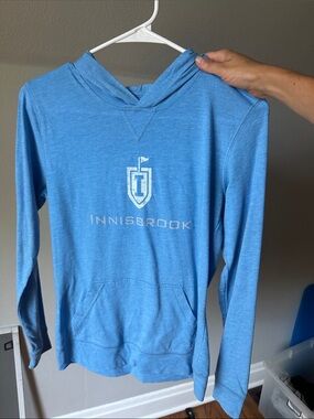 Innisbrook Light Blue Hooded Pullover